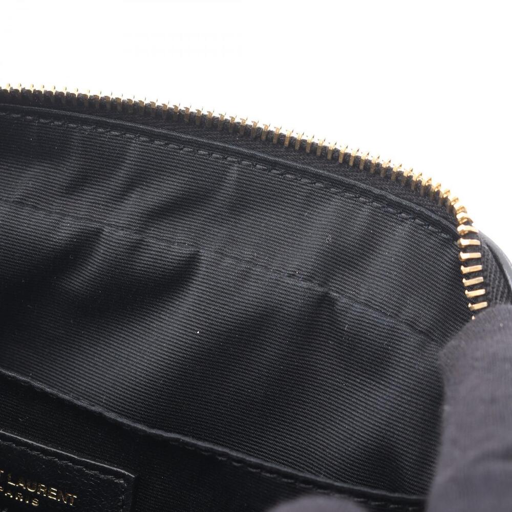 Saint Laurent Paris LOU Monogram Camera Bag Shoulder Leather Black - Picture 6 of 6